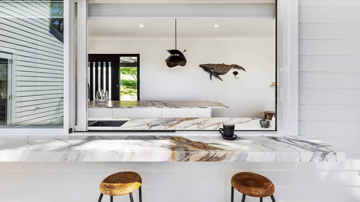 kitchen design northern beaches servery